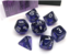 Purple w/White Translucent Poly Set (7) CHX23077